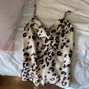 silky cheetah top